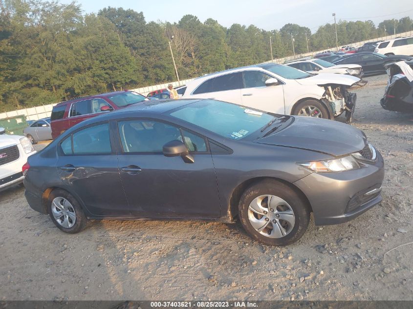 2013 HONDA CIVIC SDN LX - 2HGFB2F53DH509134