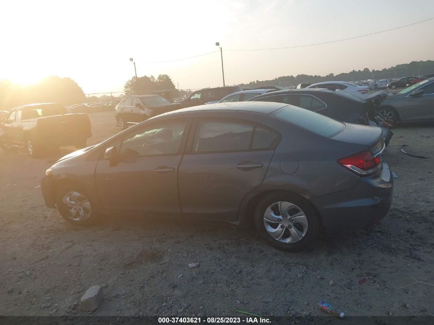 2013 HONDA CIVIC SDN LX - 2HGFB2F53DH509134