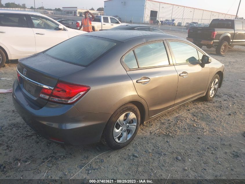 2013 HONDA CIVIC SDN LX - 2HGFB2F53DH509134