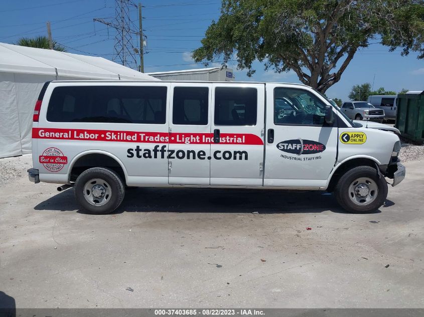 2017 CHEVROLET EXPRESS 3500 LT 1GAZGPFG7H1126905
