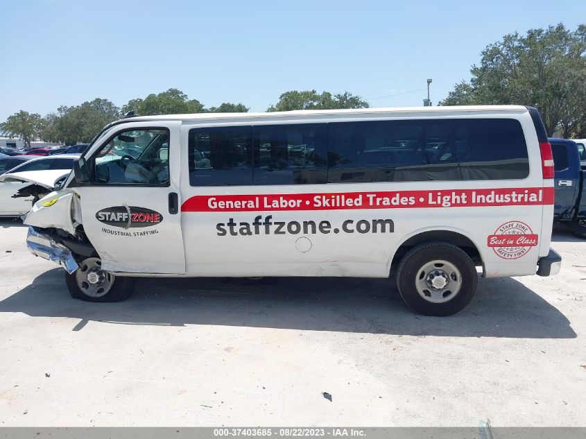 2017 CHEVROLET EXPRESS 3500 LT 1GAZGPFG7H1126905