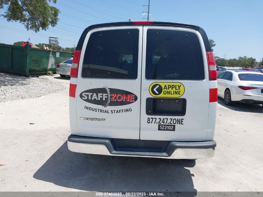 2017 CHEVROLET EXPRESS 3500 LT 1GAZGPFG7H1126905