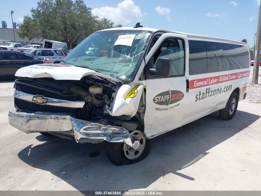 2017 CHEVROLET EXPRESS 3500 LT 1GAZGPFG7H1126905