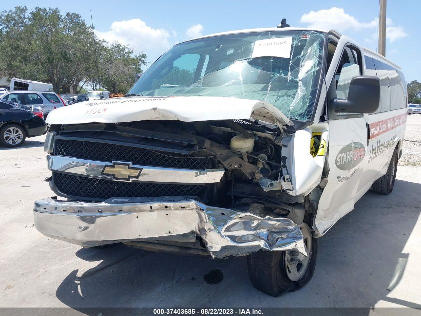 2017 CHEVROLET EXPRESS 3500 LT 1GAZGPFG7H1126905