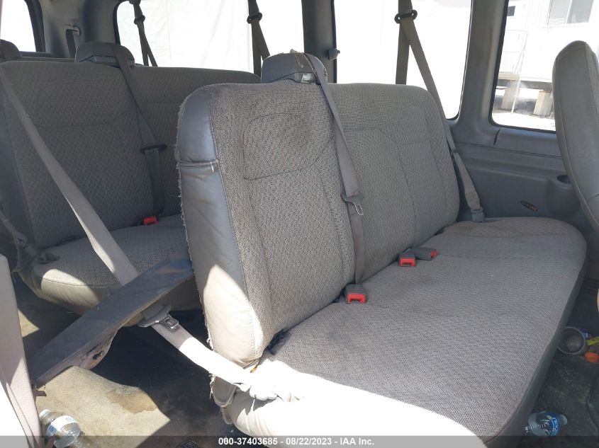 2017 CHEVROLET EXPRESS 3500 LT 1GAZGPFG7H1126905