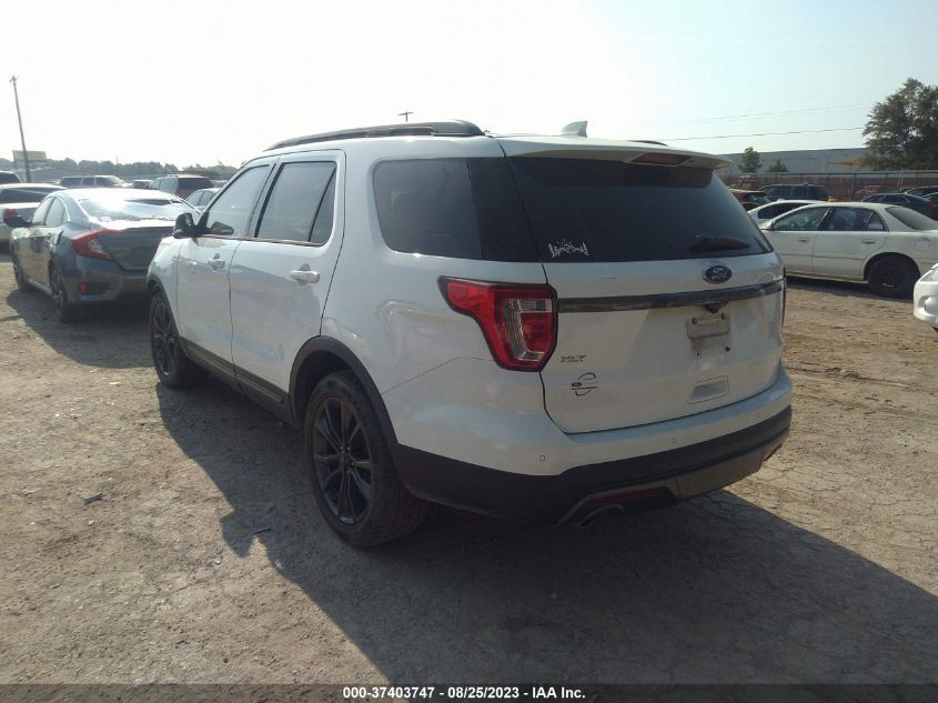 2017 FORD EXPLORER XLT - 1FM5K7D8XHGB62645