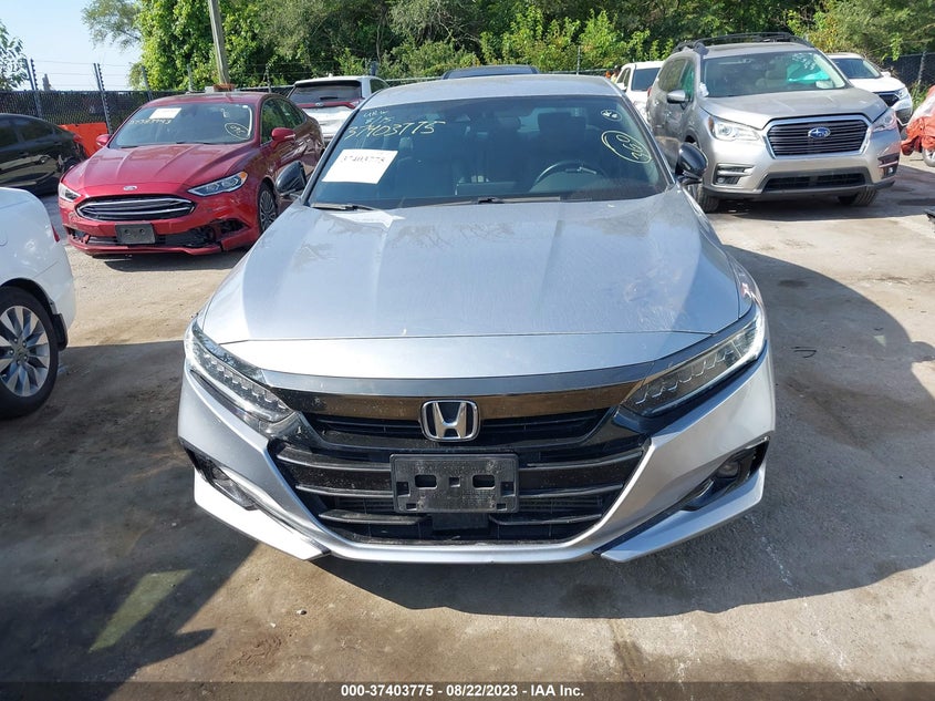 VIN 1HGCV1F30MA081590 2021 HONDA ACCORD SEDAN SPORT