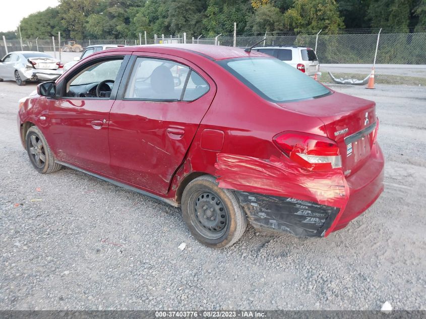 2019 MITSUBISHI MIRAGE G4 ES/RF - ML32F3FJ1KHF15656
