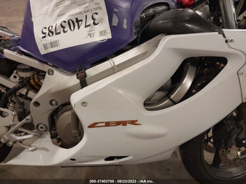 2004 HONDA CBR600 F4 - JH2PC35044M501060