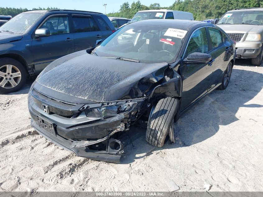 VIN 19XFC1F39ME201384 2021 HONDA CIVIC SEDAN EX