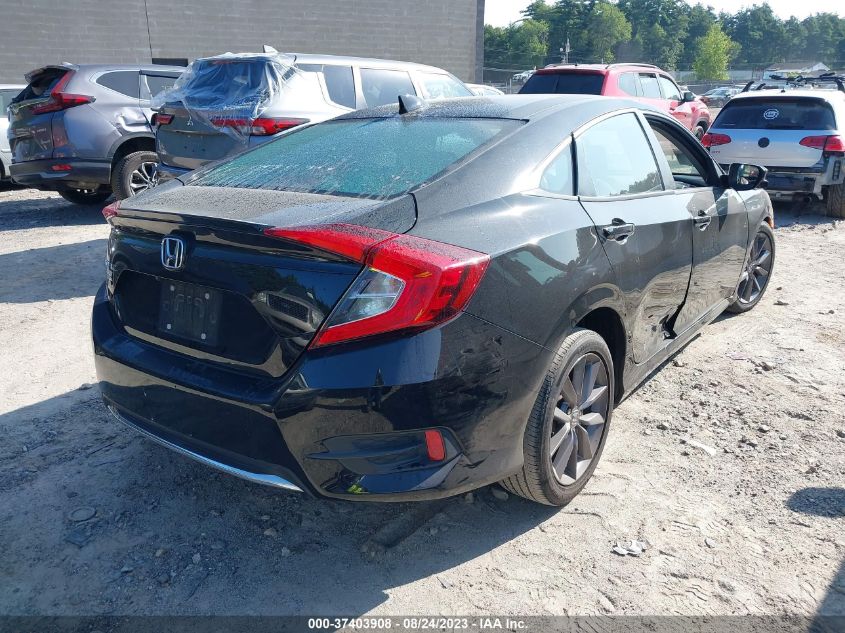 VIN 19XFC1F39ME201384 2021 HONDA CIVIC SEDAN EX