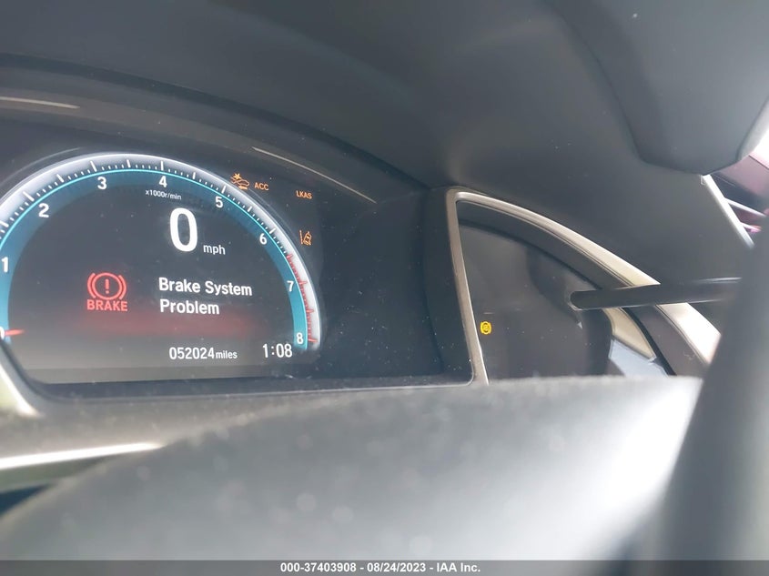 VIN 19XFC1F39ME201384 2021 HONDA CIVIC SEDAN EX