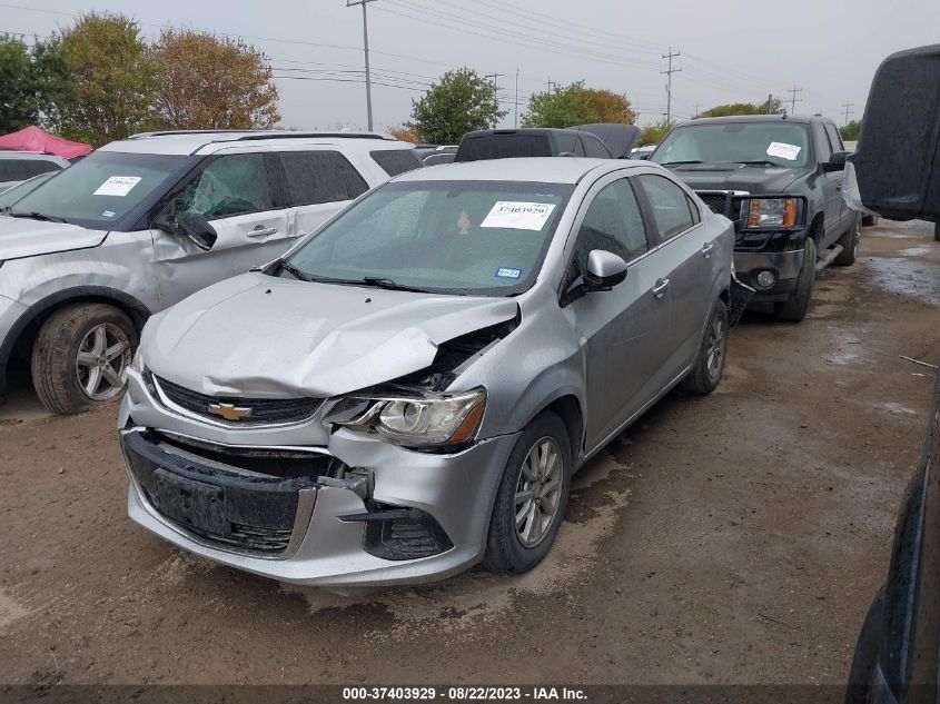 2017 CHEVROLET SONIC LT - 1G1JD5SH4H4102598