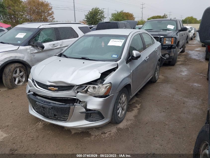 2017 CHEVROLET SONIC LT - 1G1JD5SH4H4102598