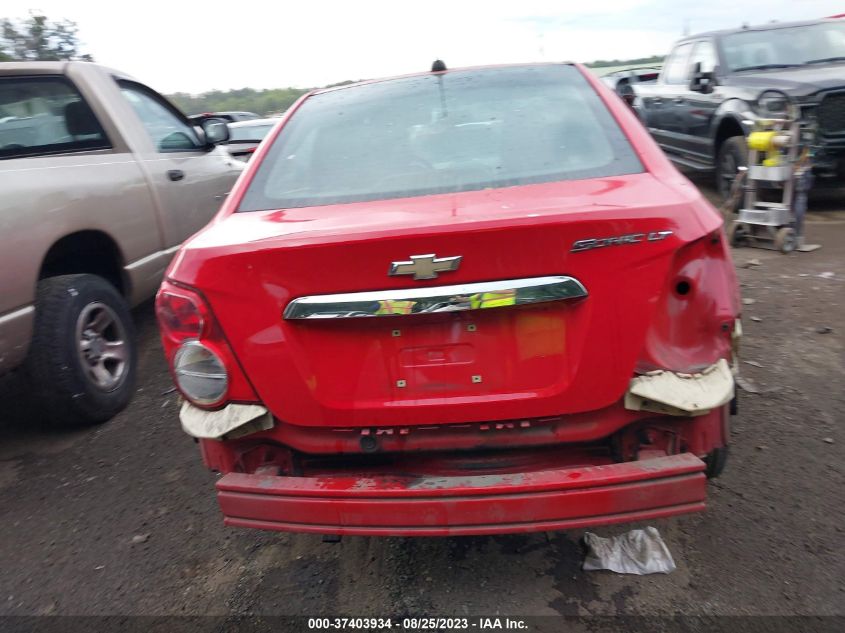 2016 CHEVROLET SONIC LT - 1G1JC5SG9G4145875
