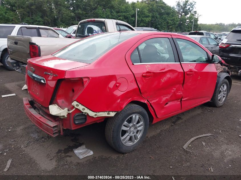 2016 CHEVROLET SONIC LT - 1G1JC5SG9G4145875