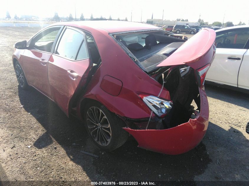 2015 TOYOTA COROLLA L/LE/S/S PLUS/LE PLUS - 5YFBURHE0FP352589
