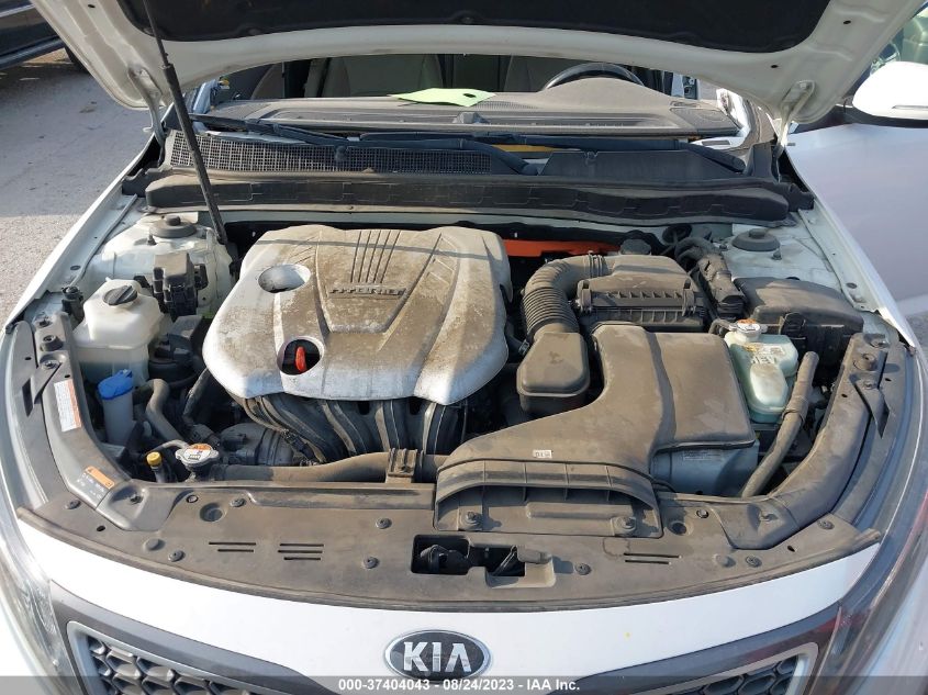 2014 KIA OPTIMA HYBRID EX - KNAGN4AD8E5074928