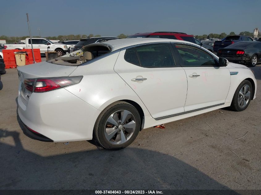 2014 KIA OPTIMA HYBRID EX - KNAGN4AD8E5074928