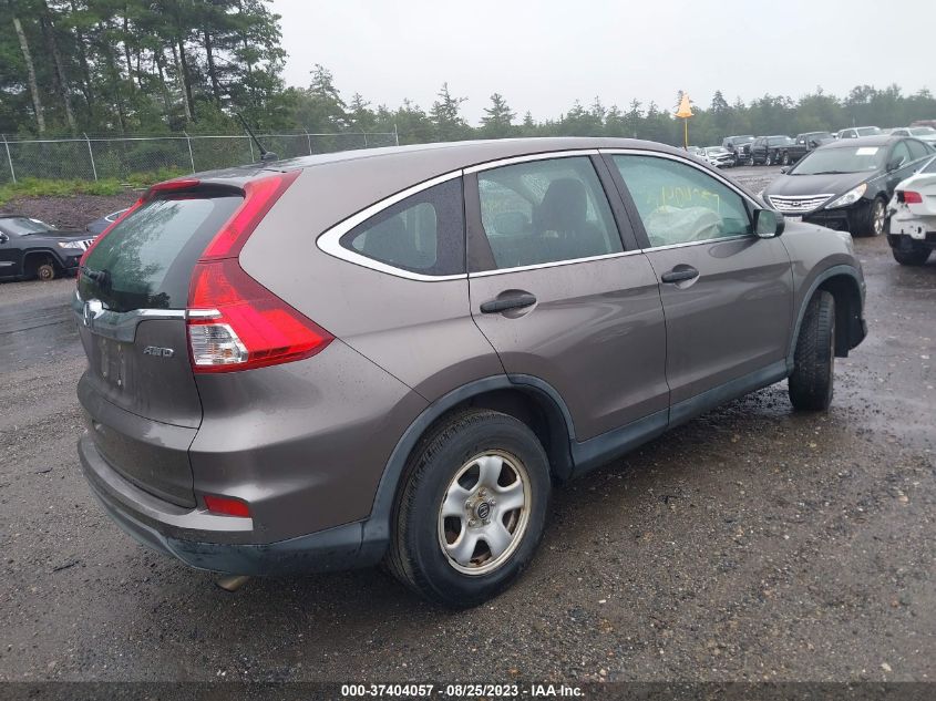 2015 HONDA CR-V LX - 5J6RM4H35FL131881