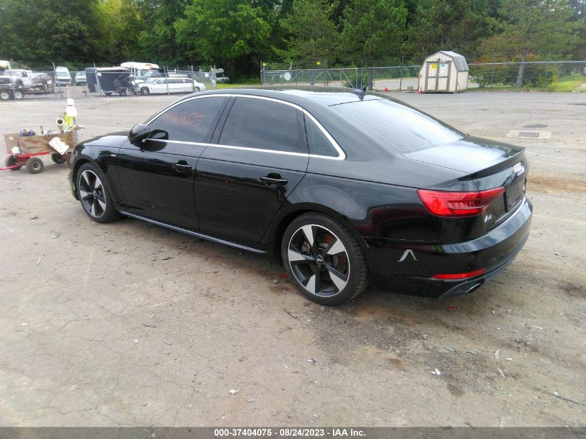 2017 AUDI A4 PREMIUM PLUS - WAUENAF44HN004247