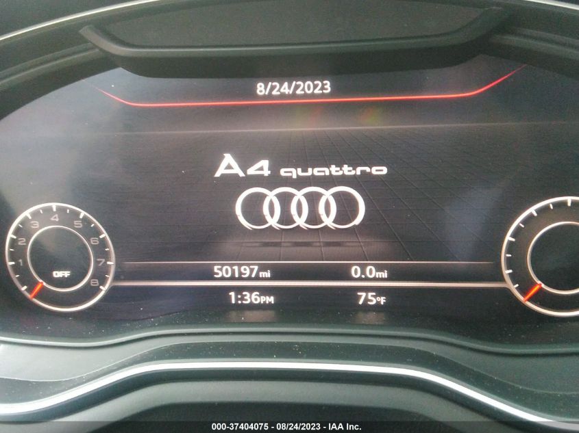 2017 AUDI A4 PREMIUM PLUS - WAUENAF44HN004247