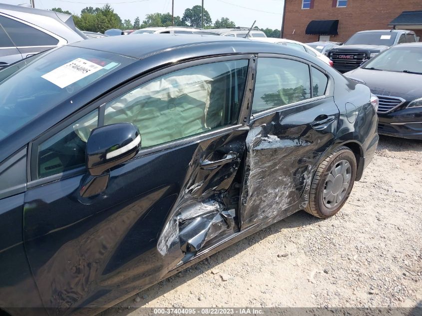 2013 HONDA CIVIC HYBRID 19XFB4F29DE002976
