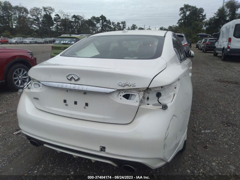 2018 INFINITI Q50 3.0T SPORT - JN1EV7AR6JM435065