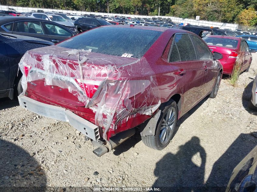 2015 TOYOTA CAMRY XLE/SE/LE/XSE - 4T1BF1FK9FU939554