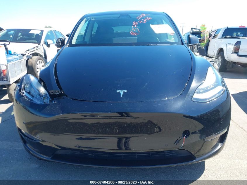 2022 TESLA MODEL Y LONG RANGE - 7SAYGDEEXNF391647