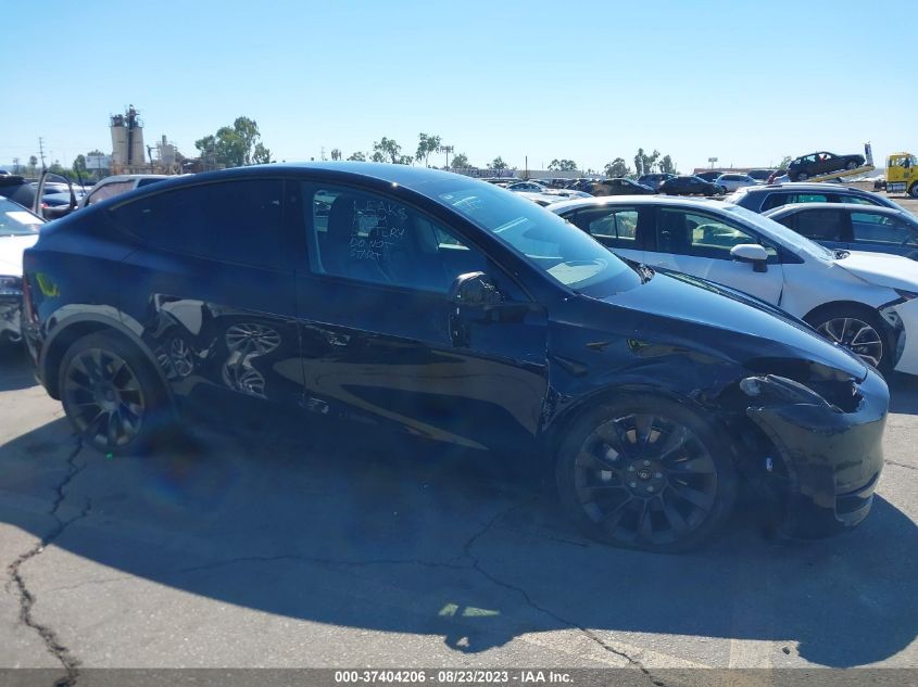 2022 TESLA MODEL Y LONG RANGE - 7SAYGDEEXNF391647