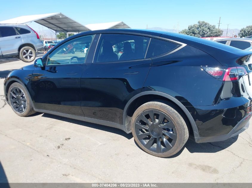 2022 TESLA MODEL Y LONG RANGE - 7SAYGDEEXNF391647