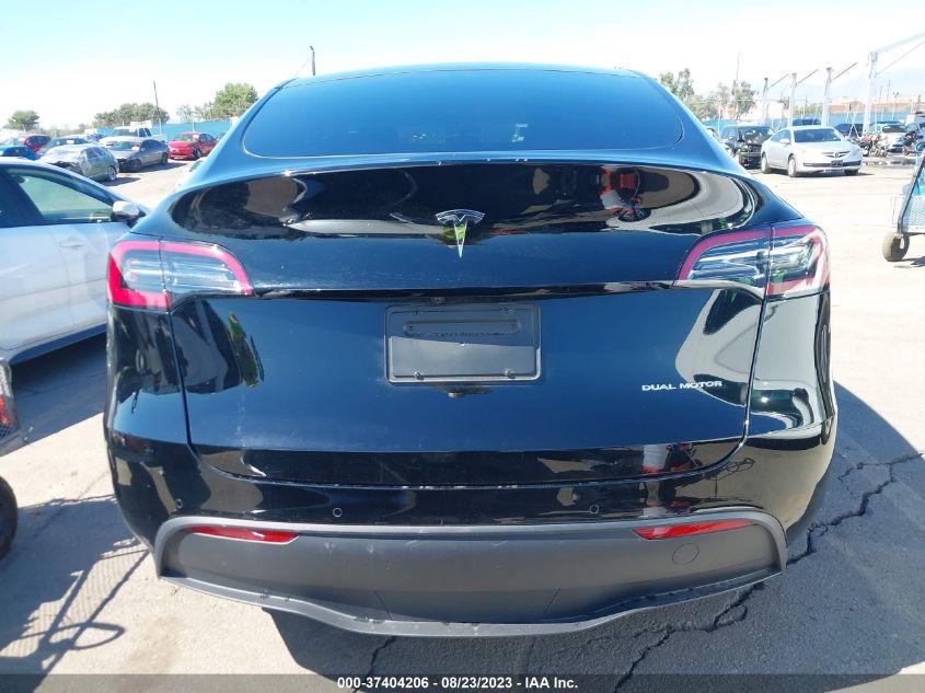 2022 TESLA MODEL Y LONG RANGE - 7SAYGDEEXNF391647