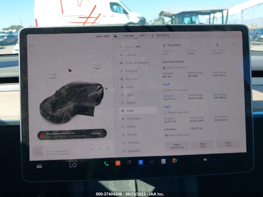 2022 TESLA MODEL Y LONG RANGE - 7SAYGDEEXNF391647