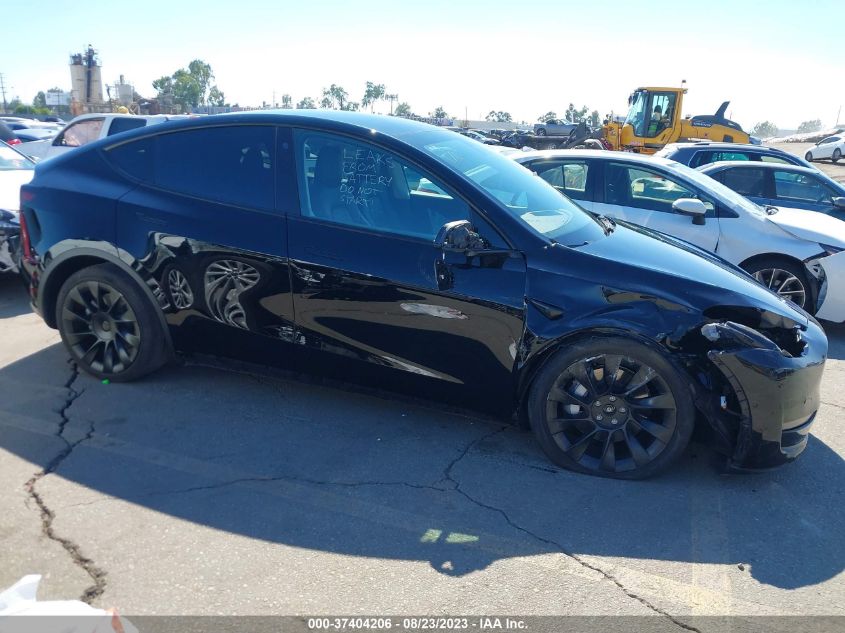 2022 TESLA MODEL Y LONG RANGE - 7SAYGDEEXNF391647