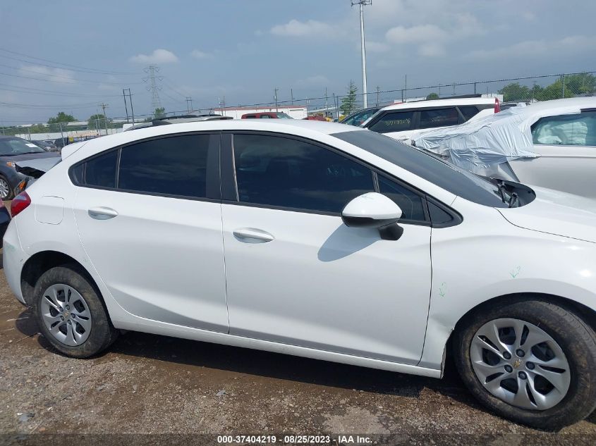 2019 CHEVROLET CRUZE LS - 3G1BC6SM1KS566143