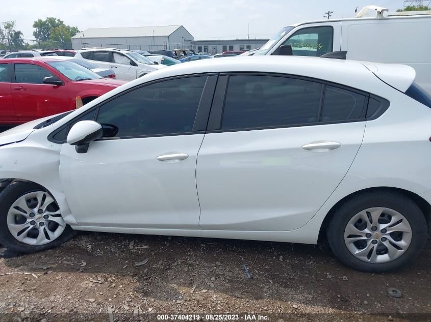 2019 CHEVROLET CRUZE LS - 3G1BC6SM1KS566143