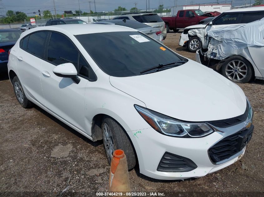 2019 CHEVROLET CRUZE LS - 3G1BC6SM1KS566143