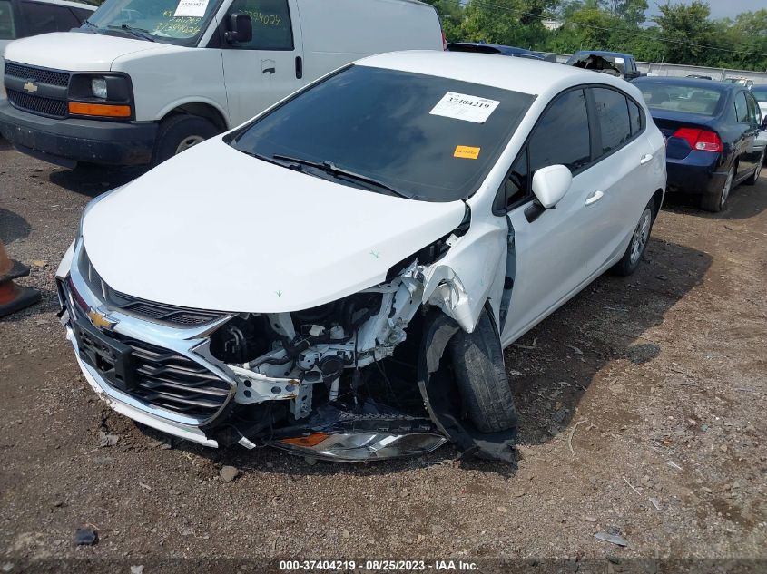 2019 CHEVROLET CRUZE LS - 3G1BC6SM1KS566143