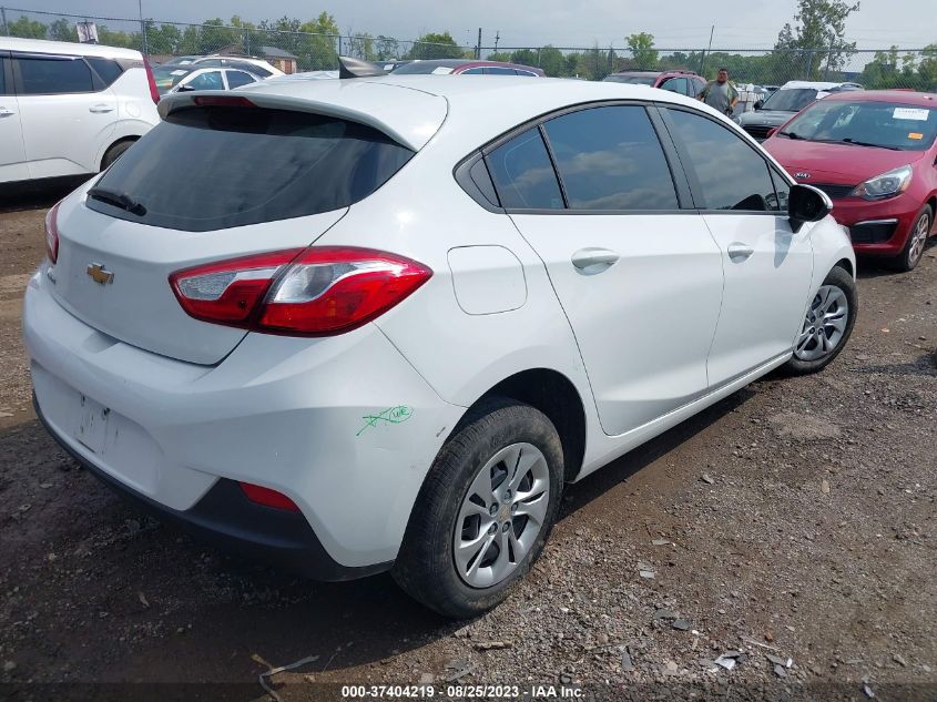 2019 CHEVROLET CRUZE LS - 3G1BC6SM1KS566143