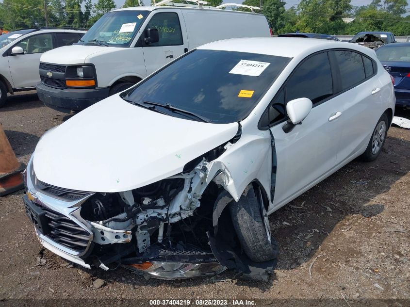 2019 CHEVROLET CRUZE LS - 3G1BC6SM1KS566143