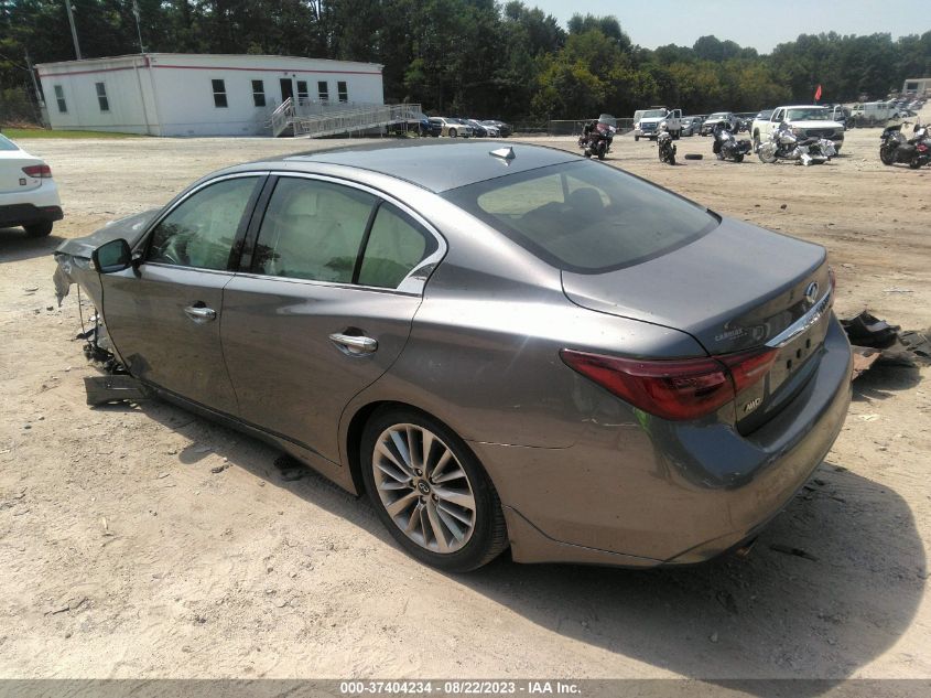 2018 INFINITI Q50 3.0T LUXE - JN1EV7AR2JM434365