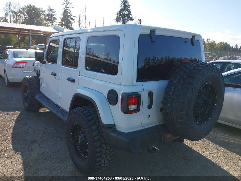 2019 JEEP WRANGLER UNLIMITED SAHARA - 1C4HJXEG2KW580124