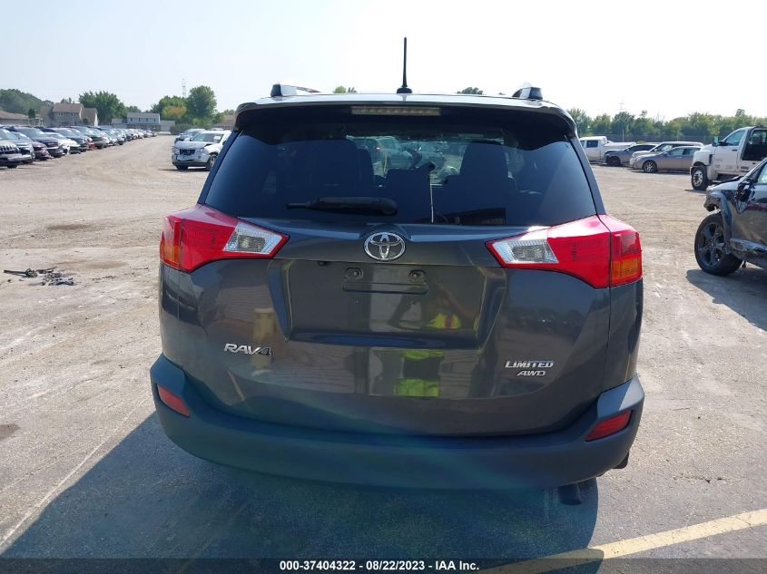 2013 TOYOTA RAV4 LIMITED - 2T3DFREVXDW060751