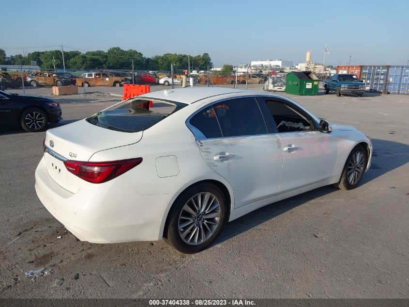 JN1EV7BP7MM707396 Infiniti Q50 3.0T LUXE 4