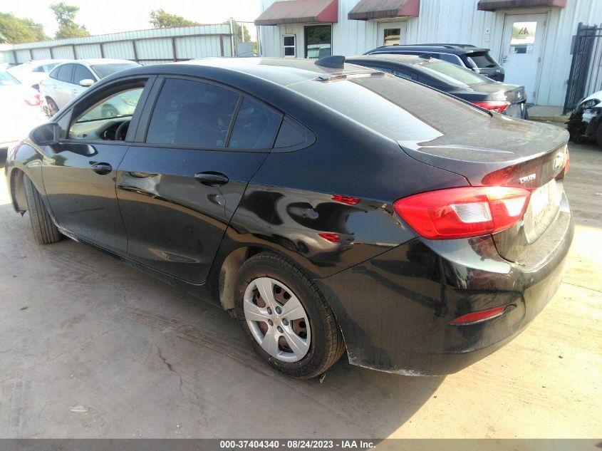 2017 CHEVROLET CRUZE LS - 1G1BC5SM6H7235334