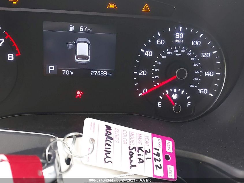 2021 KIA SOUL S - KNDJ23AUXM7742727