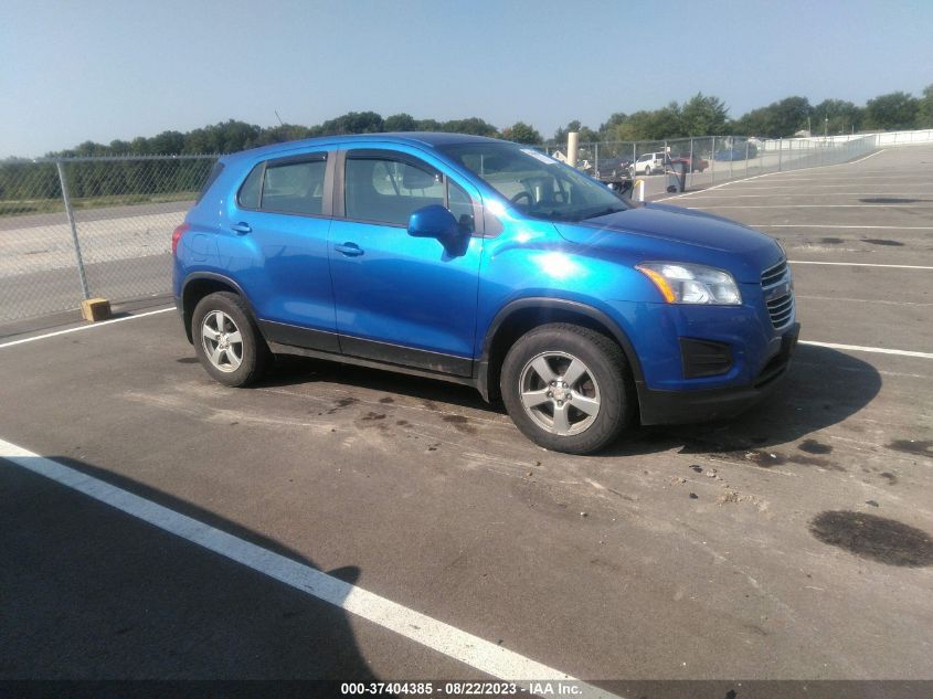 2016 CHEVROLET TRAX LS - KL7CJNSB3GB727876