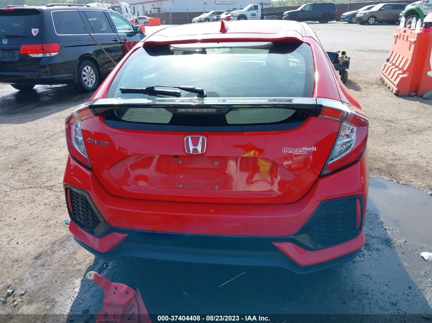 2018 HONDA CIVIC HATCHBACK EX - SHHFK7H54JU208526