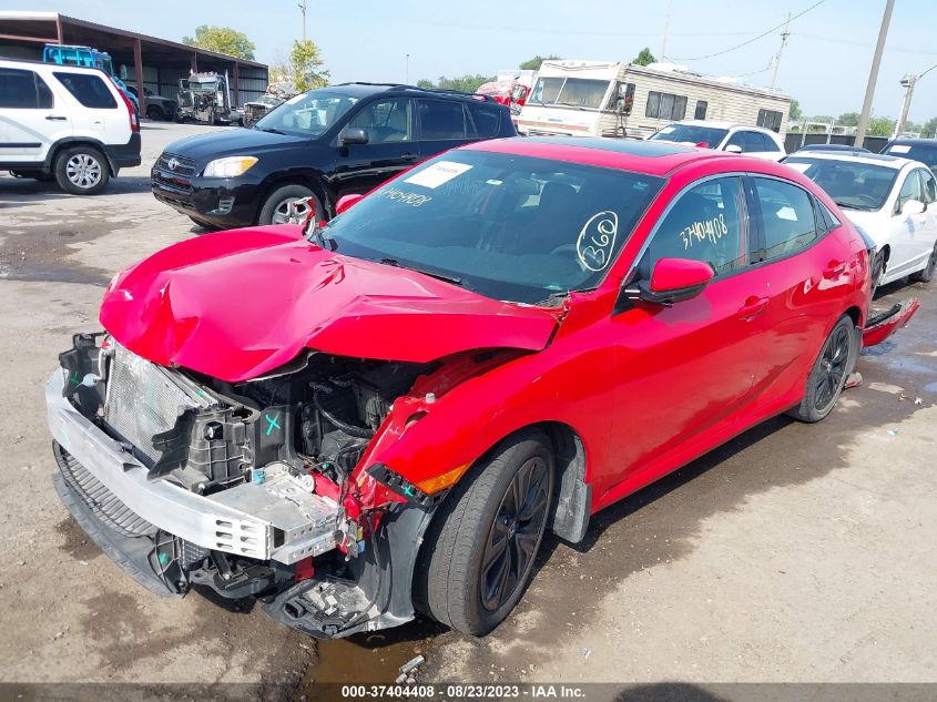 2018 HONDA CIVIC HATCHBACK EX - SHHFK7H54JU208526
